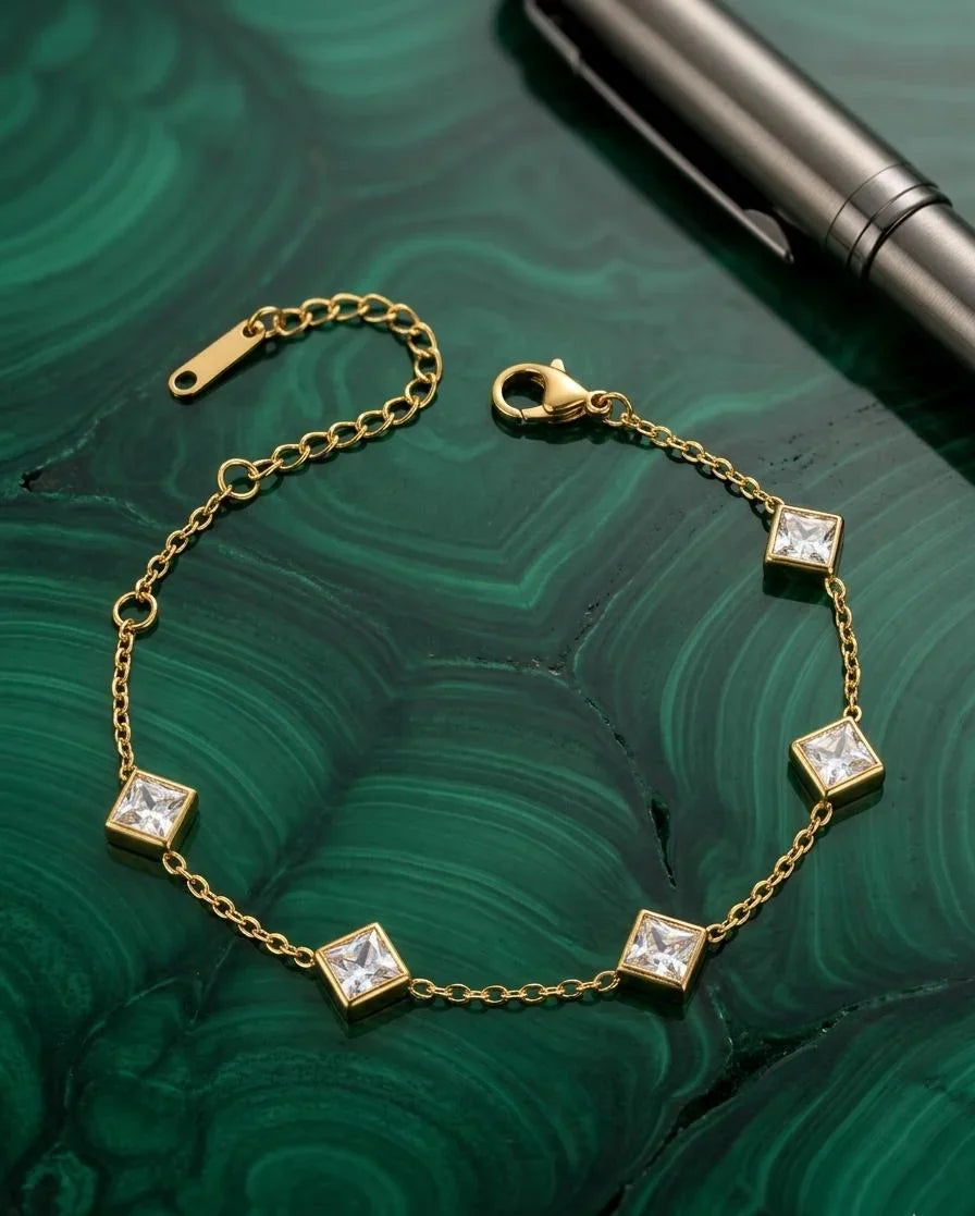 Emerald Royale Crystal Bracelet