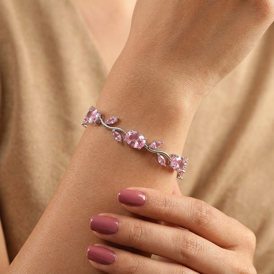 Blush Blossom Anti-Tarnish Bracelet
