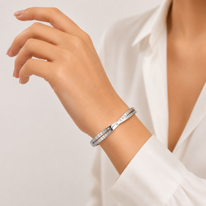 Infinity Luxe Crystal Bracelet