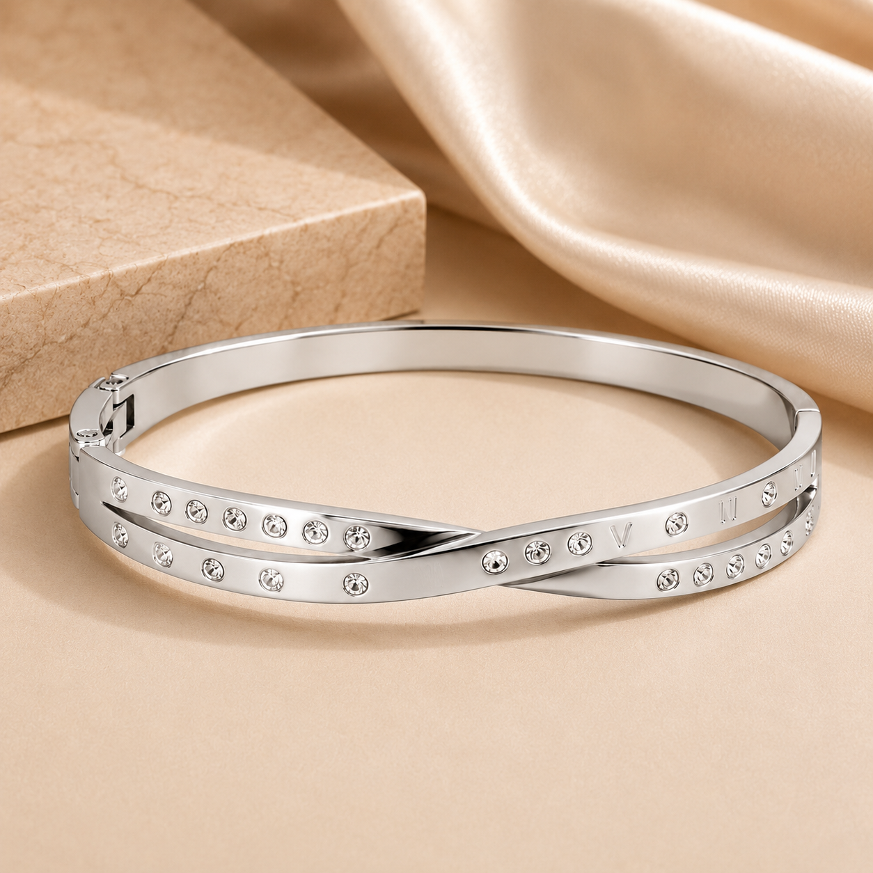 Infinity Luxe Crystal Bracelet