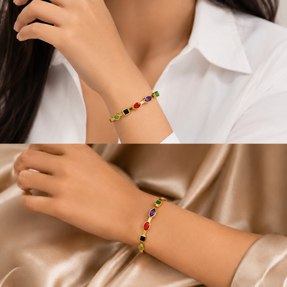 Aurora Gemstone Bracelet