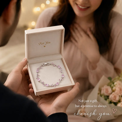Blush Blossom Anti-Tarnish Bracelet
