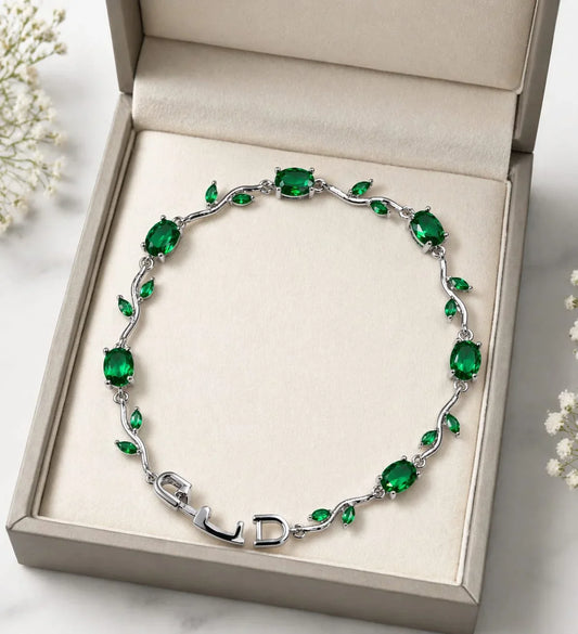 Emerald Vine Luxe Bracelet