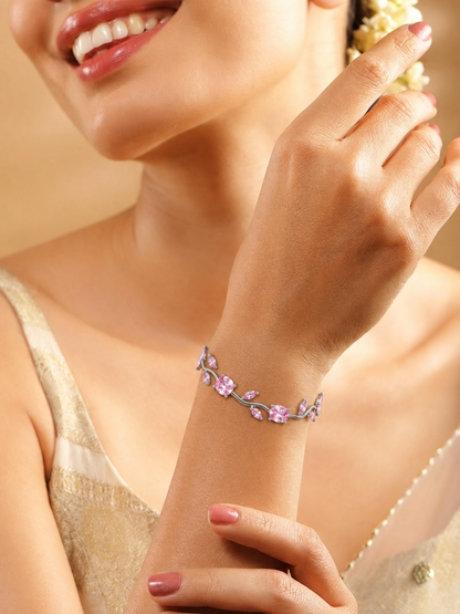 Blush Blossom Anti-Tarnish Bracelet