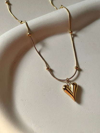Amour Heart Anti-Tarnish Chain