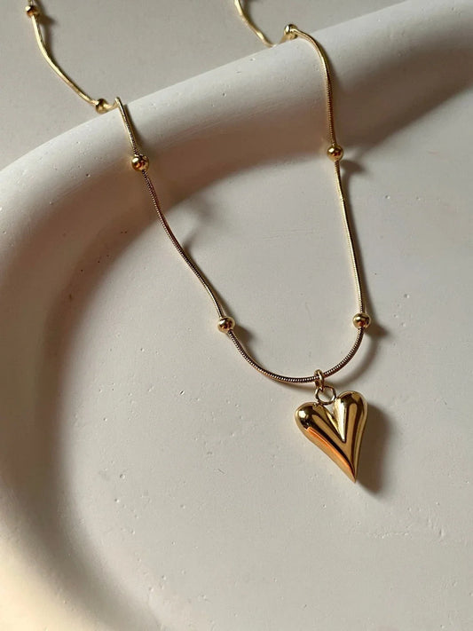 Amour Heart Anti-Tarnish Chain